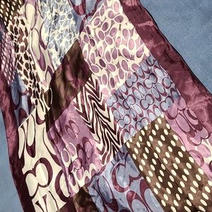 Coach Silk Scarf